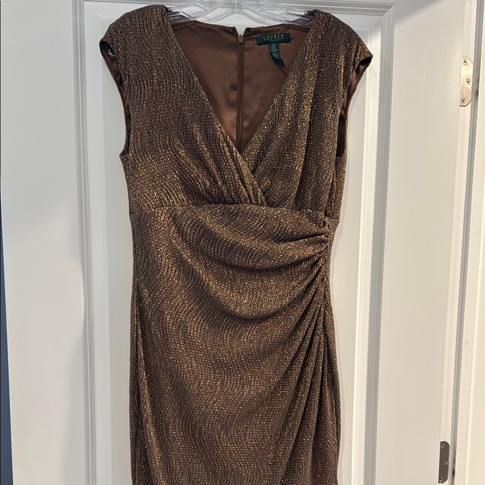 Lauren Ralph Lauren Brown Dress.